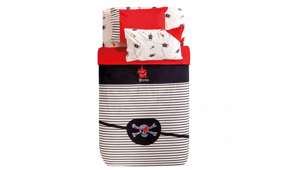 PIRATE комплект постельного белья (160x220 cm) | Текстиль для детской | ZIPhome.ee изображение 1
