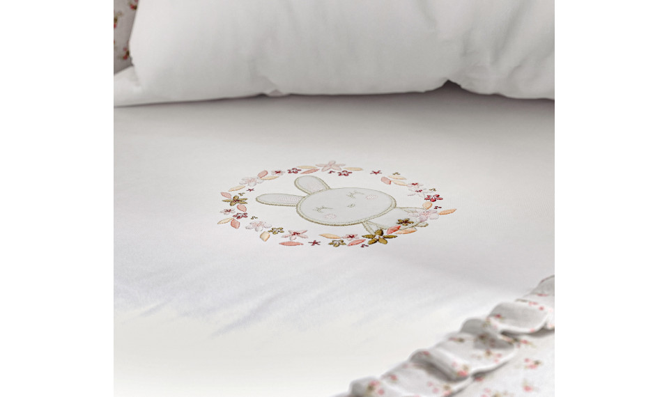 BUNNY GIRL BABY комплект постельного белья (70x130 cm) | Текстиль для детской | ZIPhome.ee изображение 4