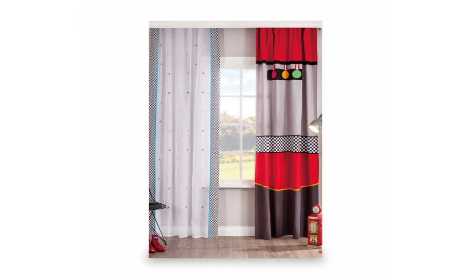 BIPANEL тюлевая занавеска (140x260 cm) | Текстиль для детской | ZIPhome.ee изображение 1