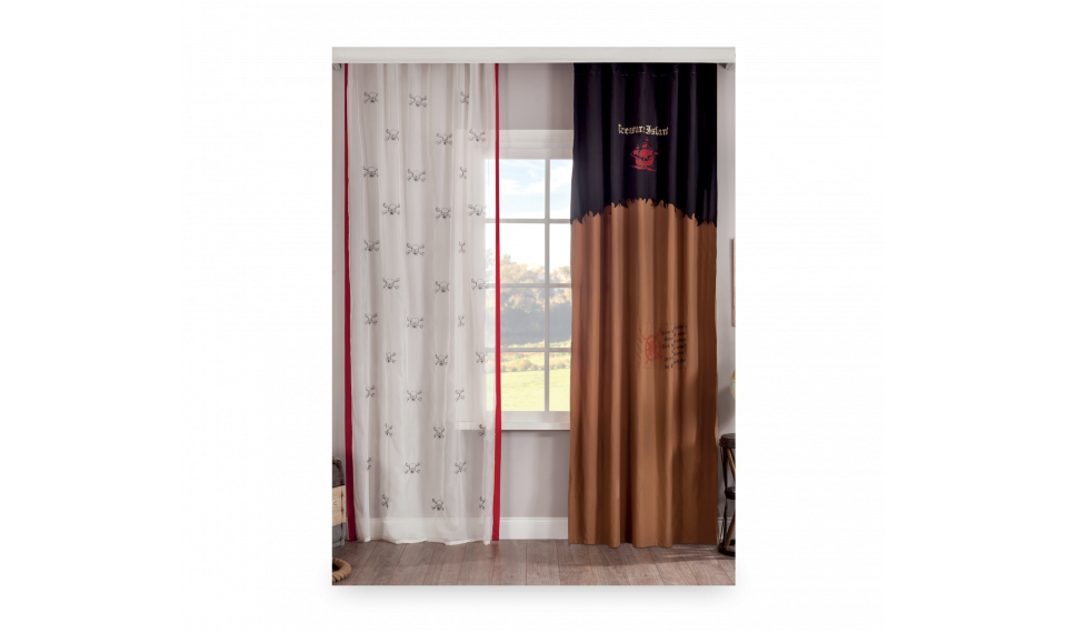 PIRATE тюлевая занавеска (140x260 cm) | Текстиль для детской | ZIPhome.ee изображение 1