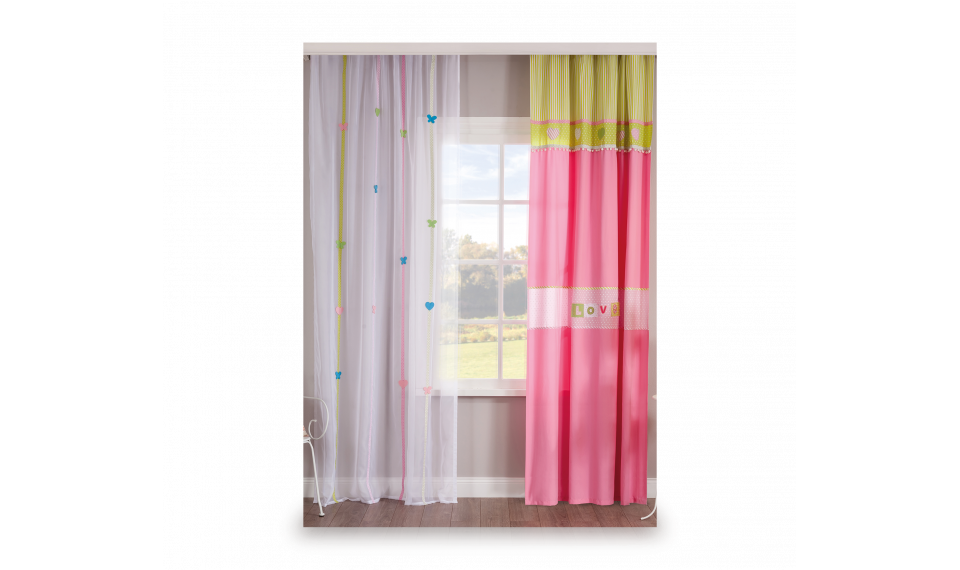 LOVE штора (140x260 cm) | Текстиль для детской | ZIPhome.ee изображение 1