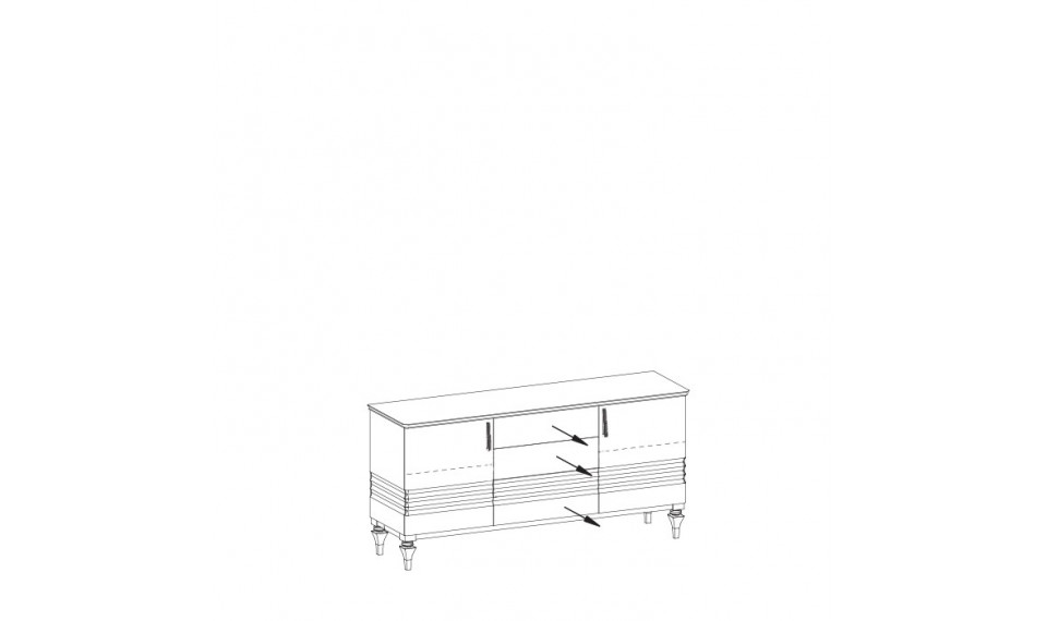 TORINO TO-K3sz dresser | TORINO | ZIPhome.ee kuva 3