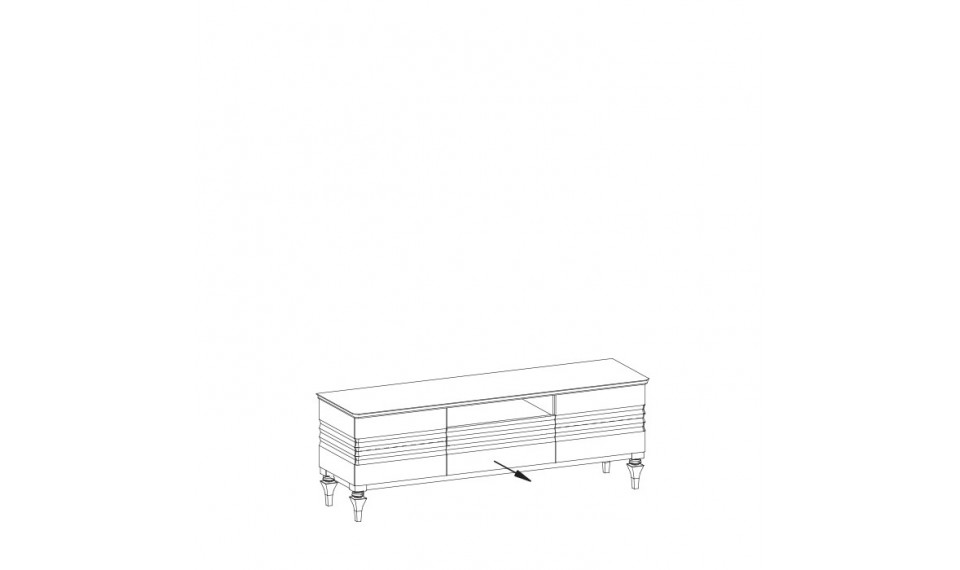 TORINO TO-RTV/D TV stand | TORINO | ZIPhome.ee kuva 4