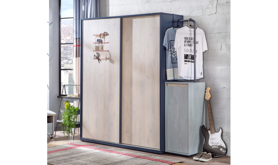 TRIO riidekapp lükandustega | Laste riidekapid | ZIPhome.ee pilt 6