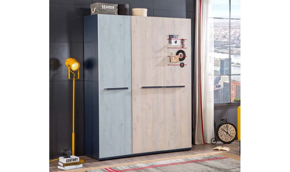 TRIO 1-ukseline riidekapp | Laste riidekapid | ZIPhome.ee pilt 2