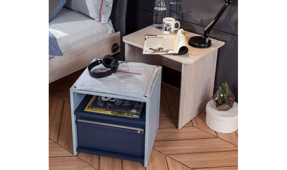 TRIO прикроватная тумба с полкой | Детские прикроватные тумбочки | ZIPhome.ee изображение 2