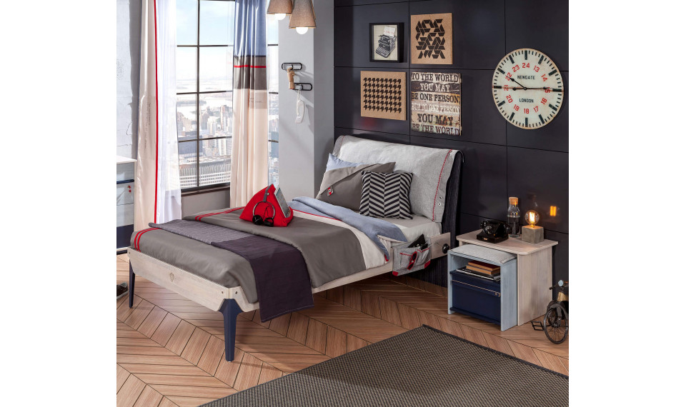 TRIO прикроватная тумба с полкой | Детские прикроватные тумбочки | ZIPhome.ee изображение 4