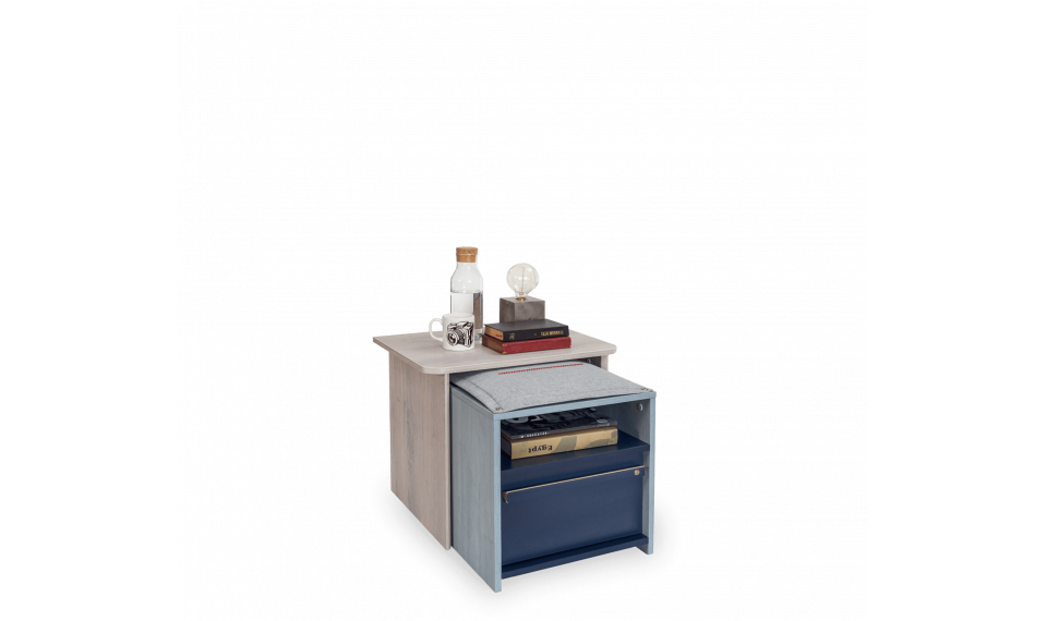 TRIO прикроватная тумба с полкой | Детские прикроватные тумбочки | ZIPhome.ee изображение 1