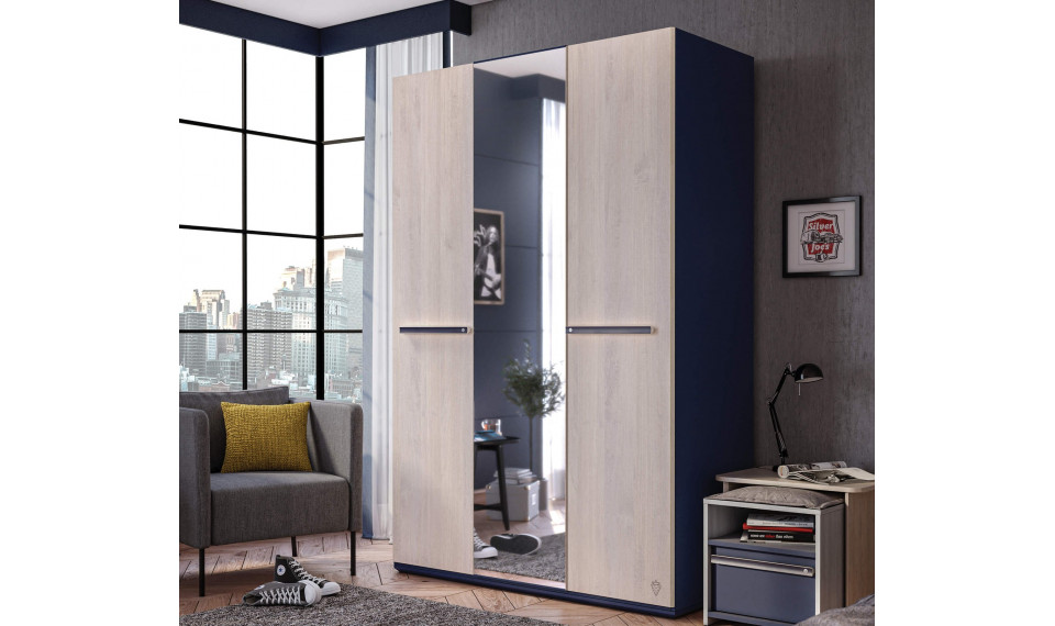 TRIO 3 ustega riidekapp | Laste riidekapid | ZIPhome.ee pilt 3