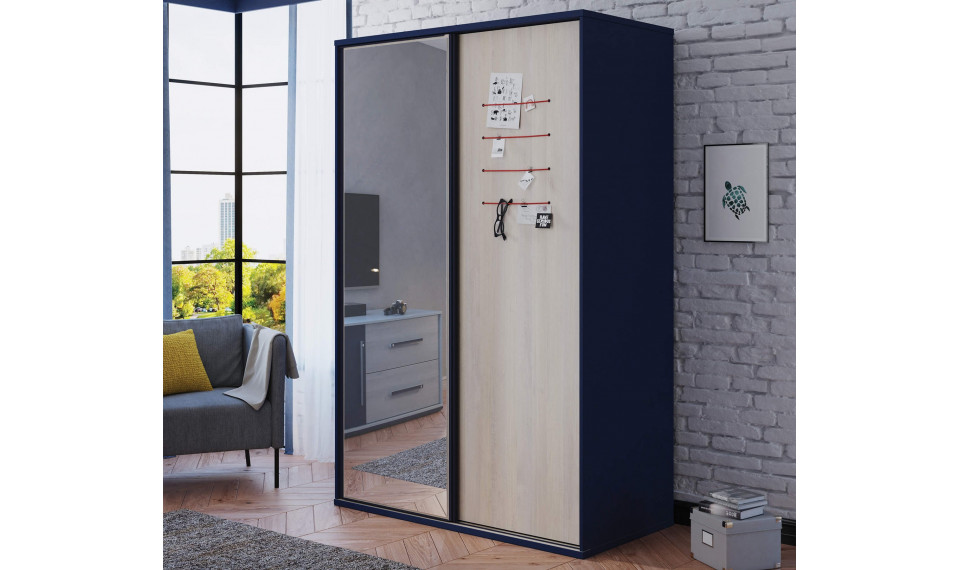 TRIO SMALL riidekapp lükandustega | Laste riidekapid | ZIPhome.ee pilt 2