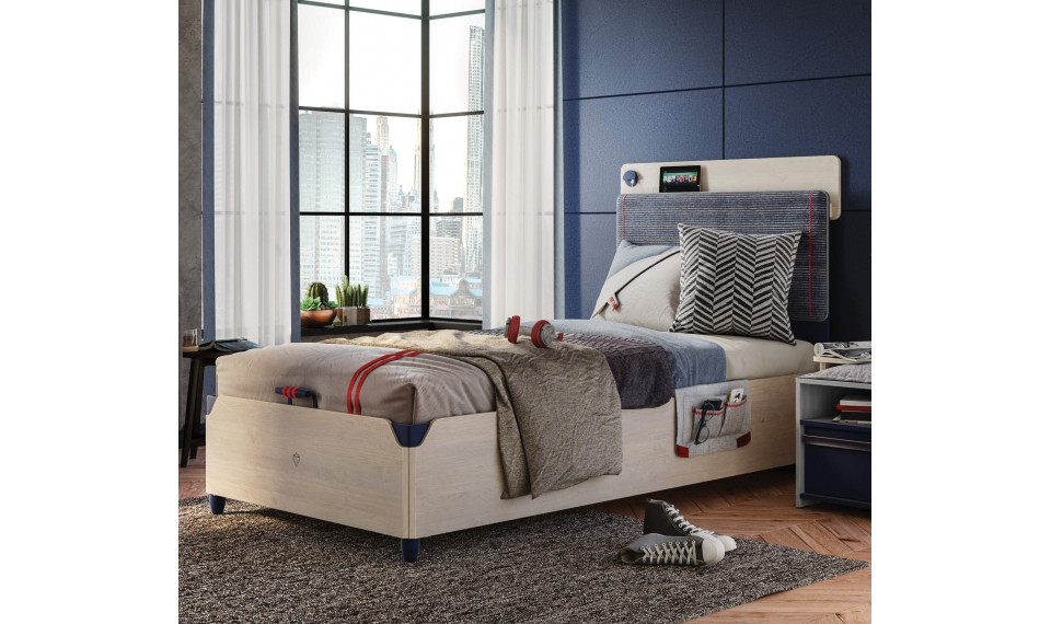 TRIO LINE voodi pesukastiga ja tõstemehhanismiga (120x200 cm) | Laste voodid | ZIPhome.ee pilt 2