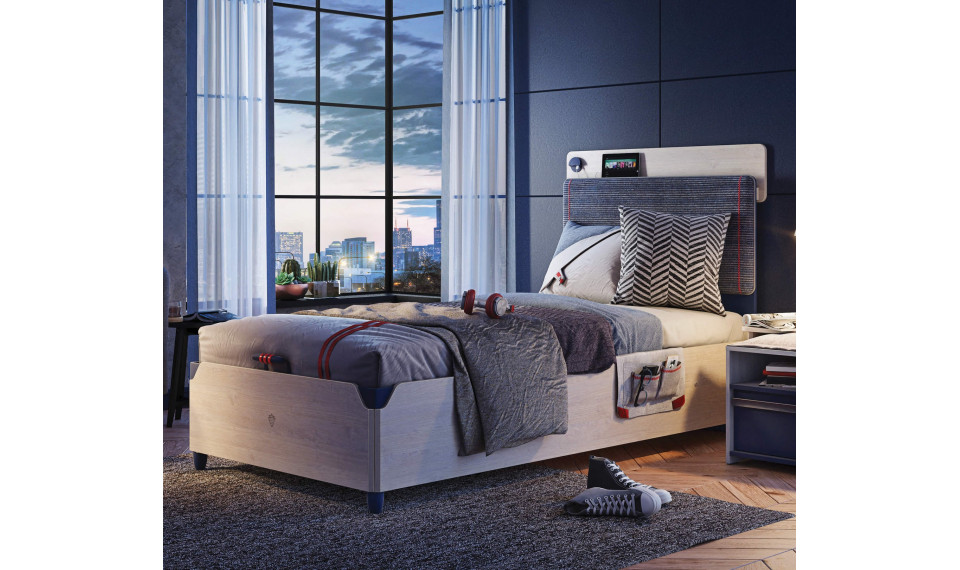 TRIO LINE voodi pesukastiga ja tõstemehhanismiga (120x200 cm) | Laste voodid | ZIPhome.ee pilt 3