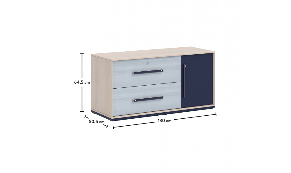 TRIO LARGE DRESSER | 100% laatu TRIO LARGE DRESSER | Lasten lipastot | ZIPhome.ee kuva 6