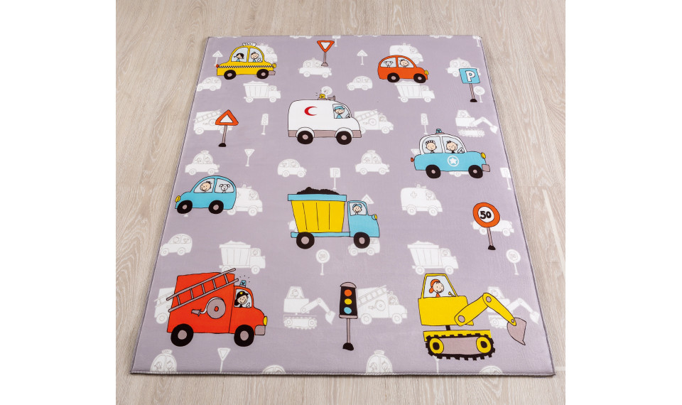 SOFT MINICAL VEHICLE CARPET (100x150 cm) | Children carpets | ZIPhome.ee image 2
