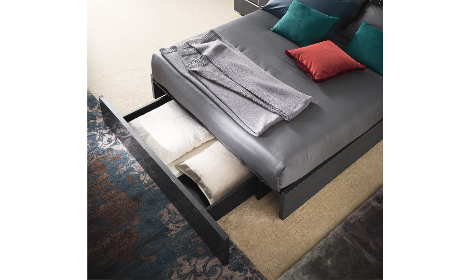 VERSILIA KS voodi (195x205) pesukastiga ja valgustusega | Voodid | ZIPhome.ee kuva 4