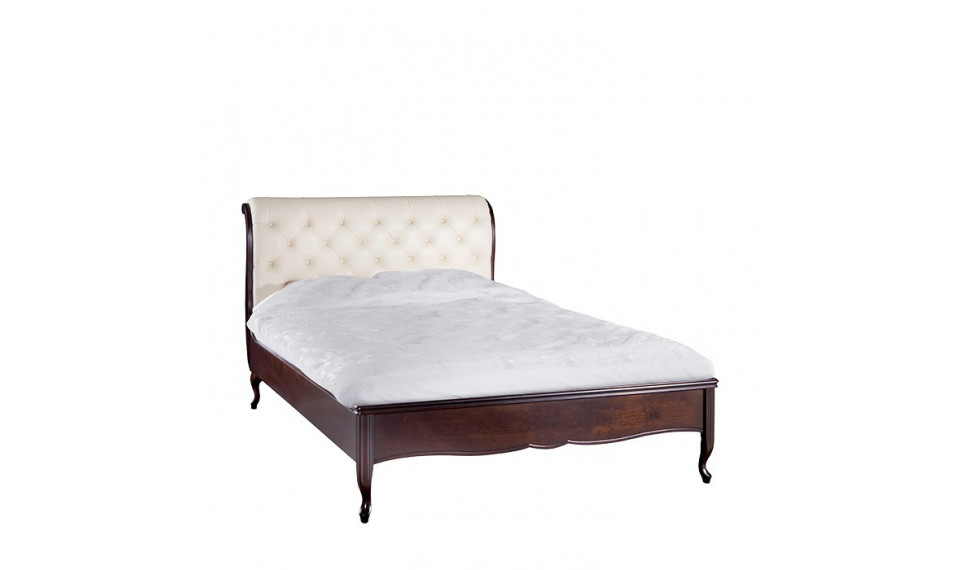 Wersail W-bed S/G (nupudega) 180 (ilma voodirestita) venge, nahk | Voodid | ZIPhome.ee pilt 1