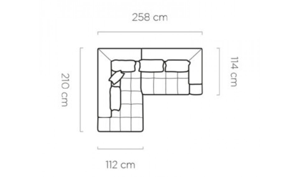 MAGNETIC L Nurgadiivanvoodi | 100% kvaliteet MAGNETIC L Nurgadiivanvoodi | Pehme mööbel | ZIPhome.ee pilt 6