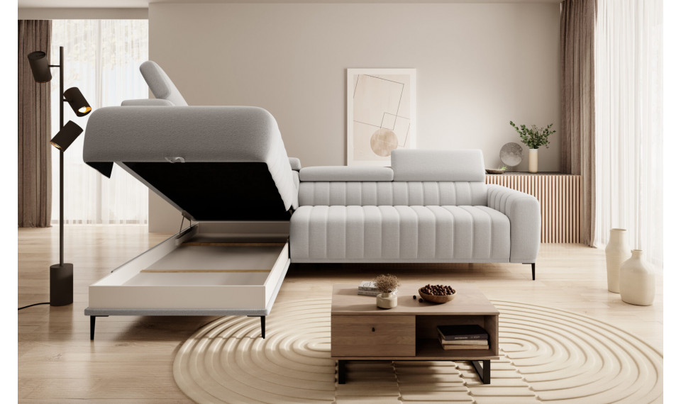 GANDI B Nurgadiivanvoodi, magamiskoht 140x200 | 100% kvaliteet GANDI B Nurgadiivanvoodi, magamiskoht 140x200 | Pehme mööbel | ZIPhome.ee pilt 3
