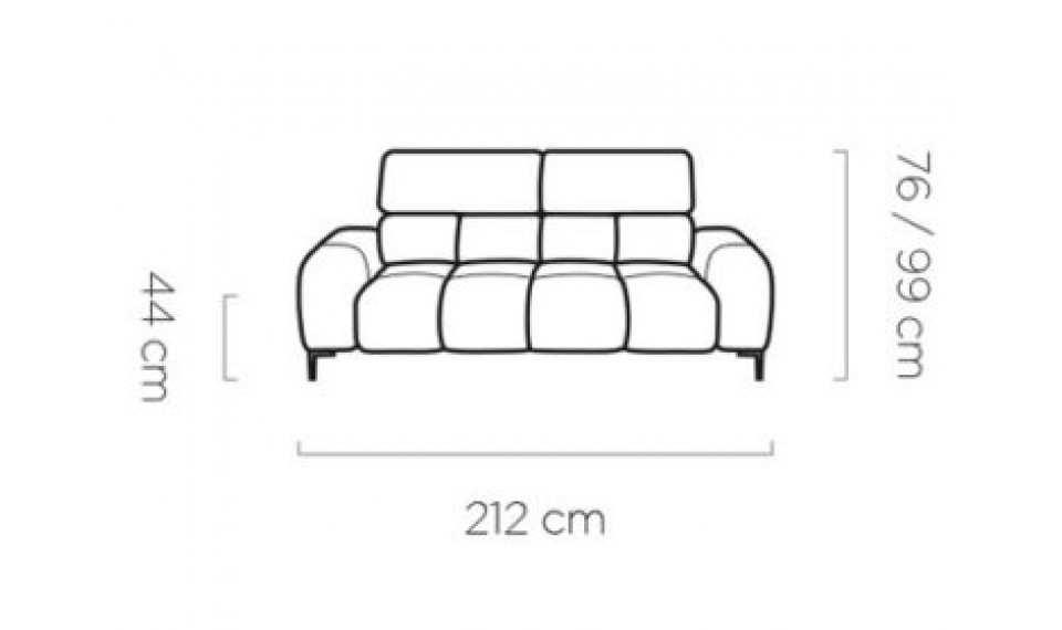 PLAZA 3 Diivan | 100% kvaliteet PLAZA 3 Diivan | Pehme mööbel | ZIPhome.ee pilt 5
