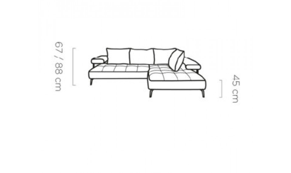 Montella L -kulmasohvasänky | 100% laatu Montella L -kulmasohvasänky | Soft furniture | ZIPhome.ee kuva 5