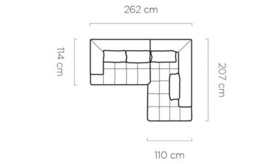 Montella L -kulmasohvasänky | 100% laatu Montella L -kulmasohvasänky | Soft furniture | ZIPhome.ee kuva 6