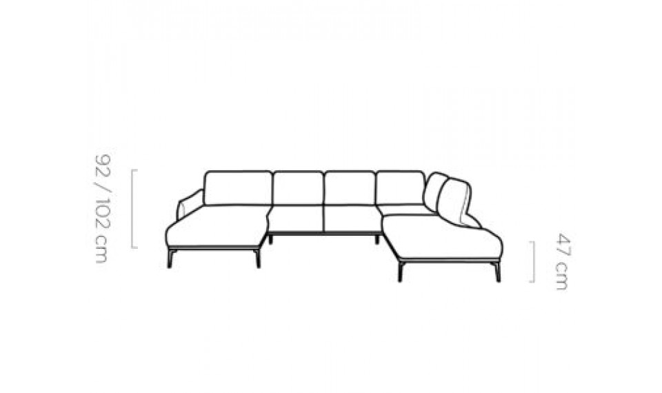 STORM XL Угловой диван | Мягкая мебель | ZIPhome.ee изображение 5