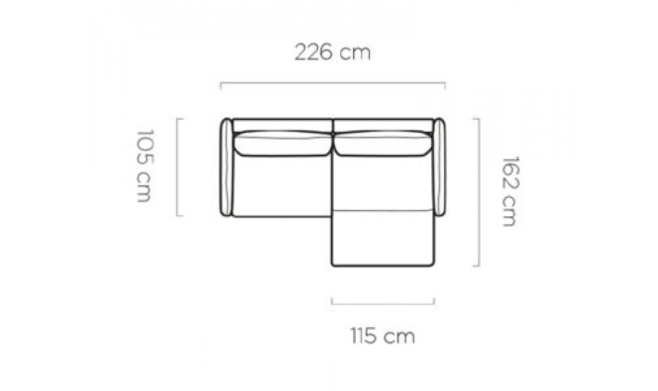 GLOSSY Nurgadiivanvoodi | 100% kvaliteet GLOSSY Nurgadiivanvoodi | Pehme mööbel | ZIPhome.ee pilt 6