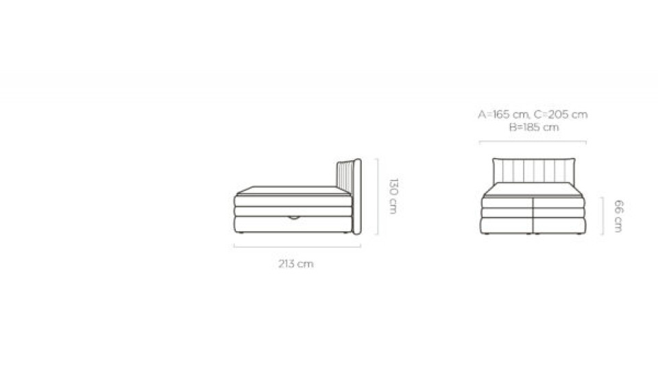 AMBER 160 Bed | Beds | ZIPhome.ee image 4