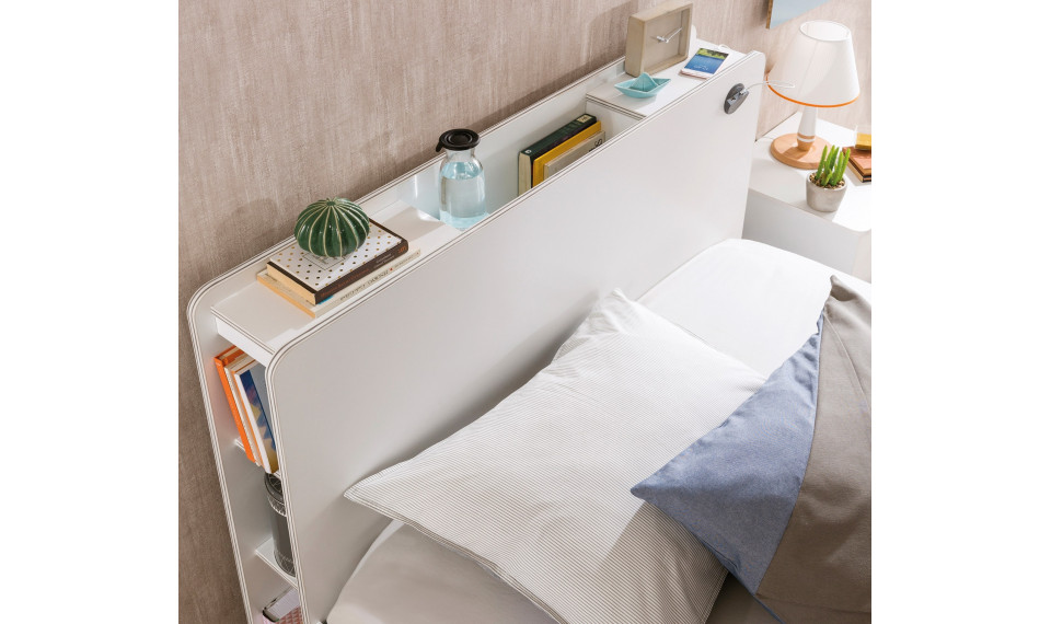 WHITE voodi (100x200 cm) | Laste voodid | ZIPhome.ee pilt 4