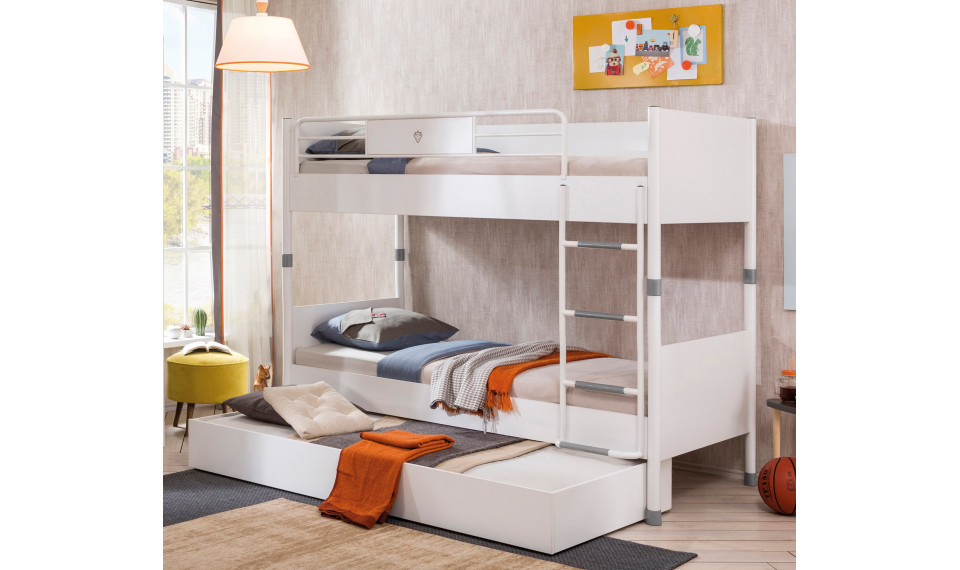 WHITE liisavoodi (90x190 cm) | Laste voodid | ZIPhome.ee pilt 2