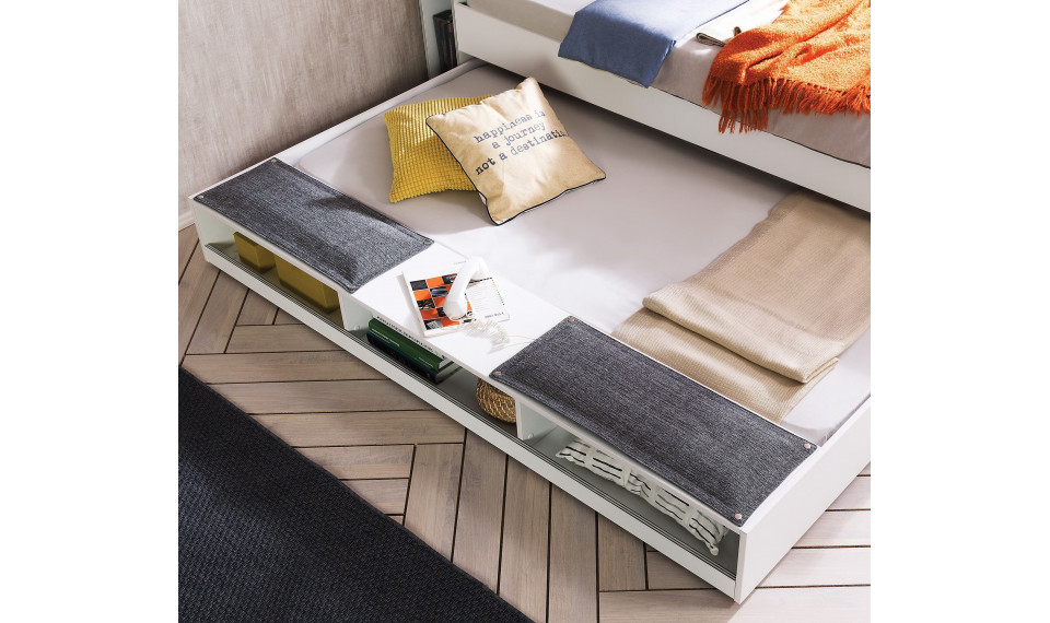 WHITE liisavoodi riiulidega (90x190 cm) | Laste voodid | ZIPhome.ee pilt 6