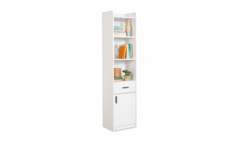 WHITE raamaturiiul | Laste riiulid | ZIPhome.ee pilt 1