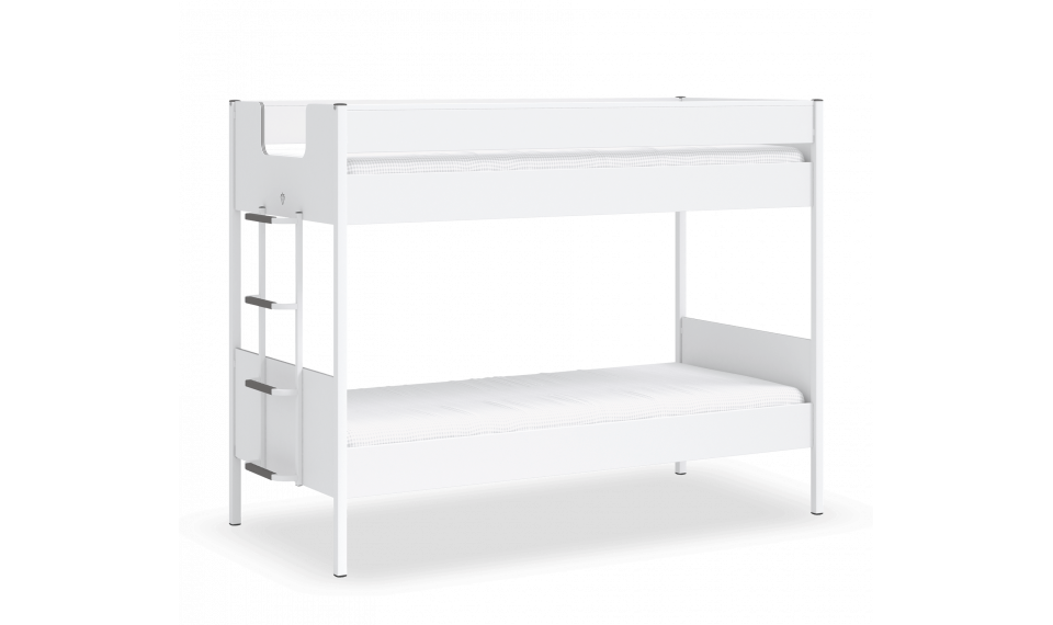 WHITE LINE двухъярусная кровать (90x200 cm) | Двухъярусные кровати | ZIPhome.ee изображение 1