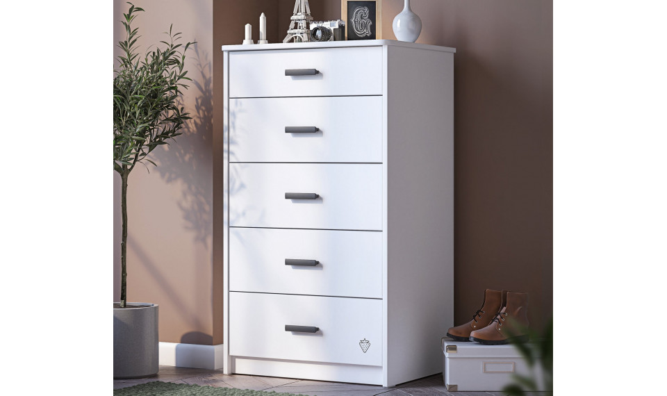 WHITE высокий комод | White | ZIPhome.ee изображение 2