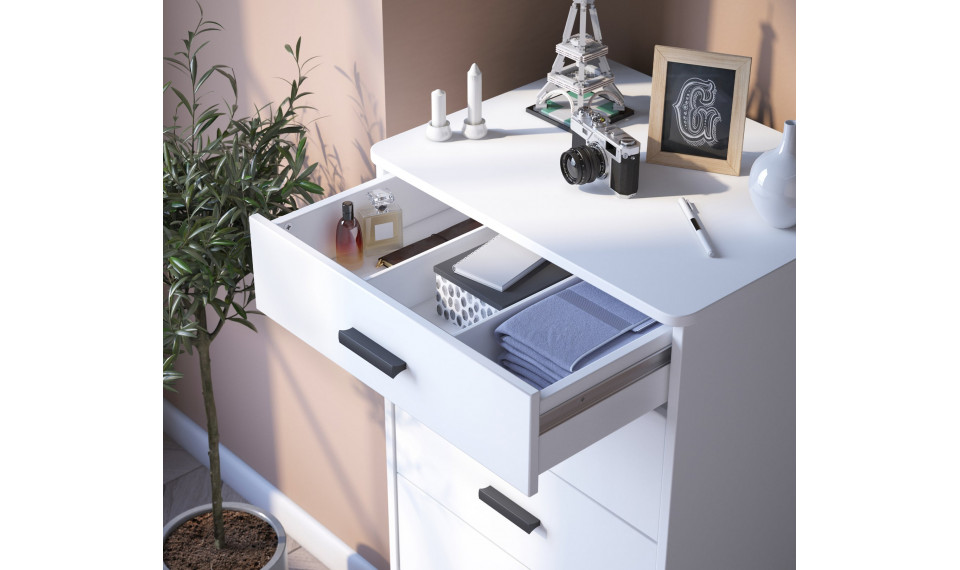 WHITE высокий комод | White | ZIPhome.ee изображение 4