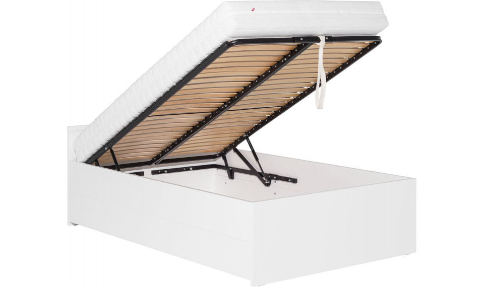 Bed with container without frame 120x200 Young Users by VOX II white/white | Young Users | ZIPhome.ee kuva 2